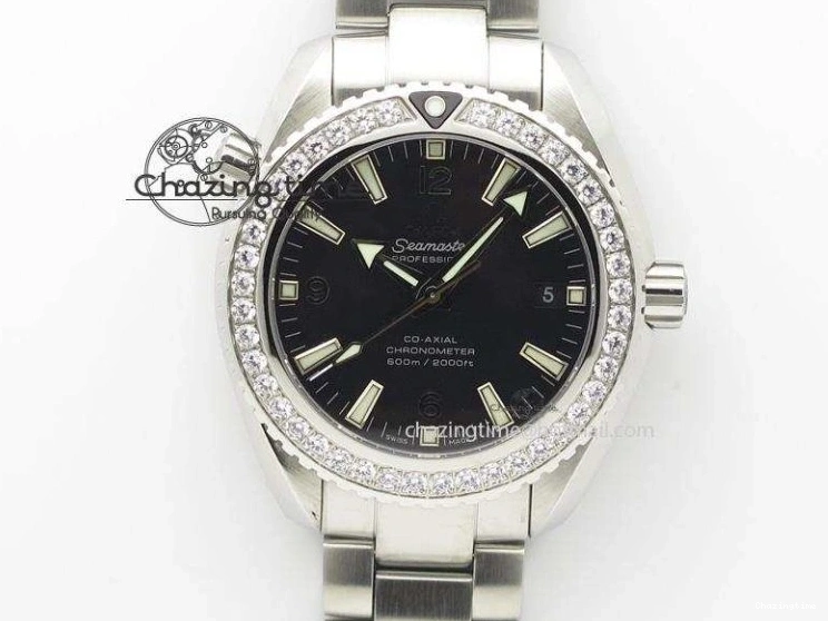 0419 ZeroBulk 2018 Seamaster Diver 300M OMF Best Edition Blue Ceramic Blue Dial on SS Bracelet A8800 (Black Balance Wheel) 7957